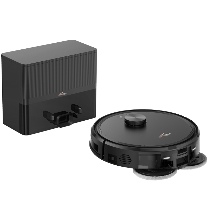 robotstofzuiger tegen huisdierharen Bep 5.0 met automatisch leegstation en dweilsysteem