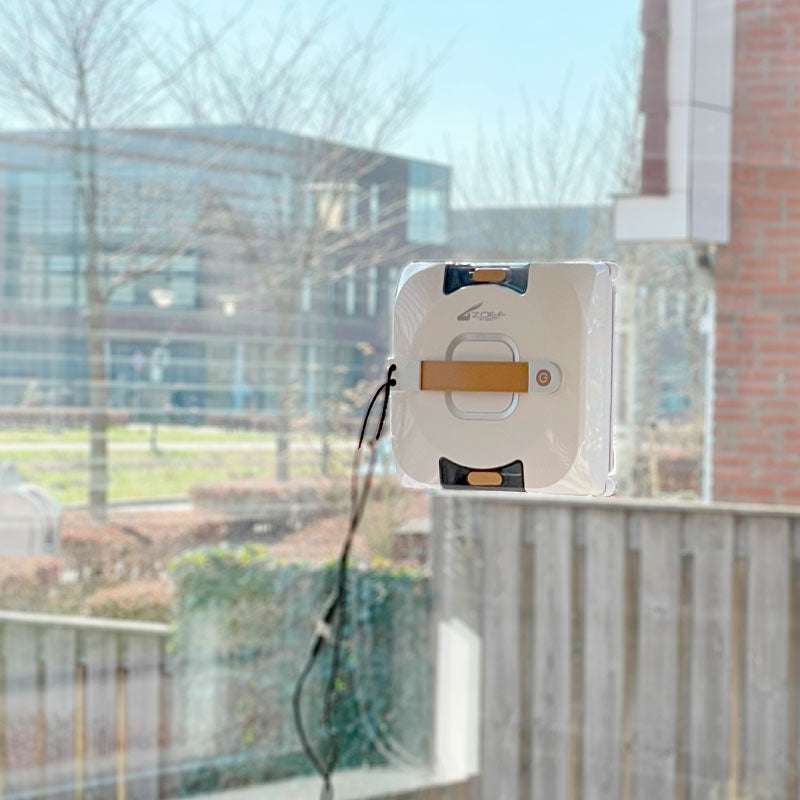 robot raamwasser Bobbie 4.0 compacte automatische raamreiniger met waterspray voor streeploze ramen