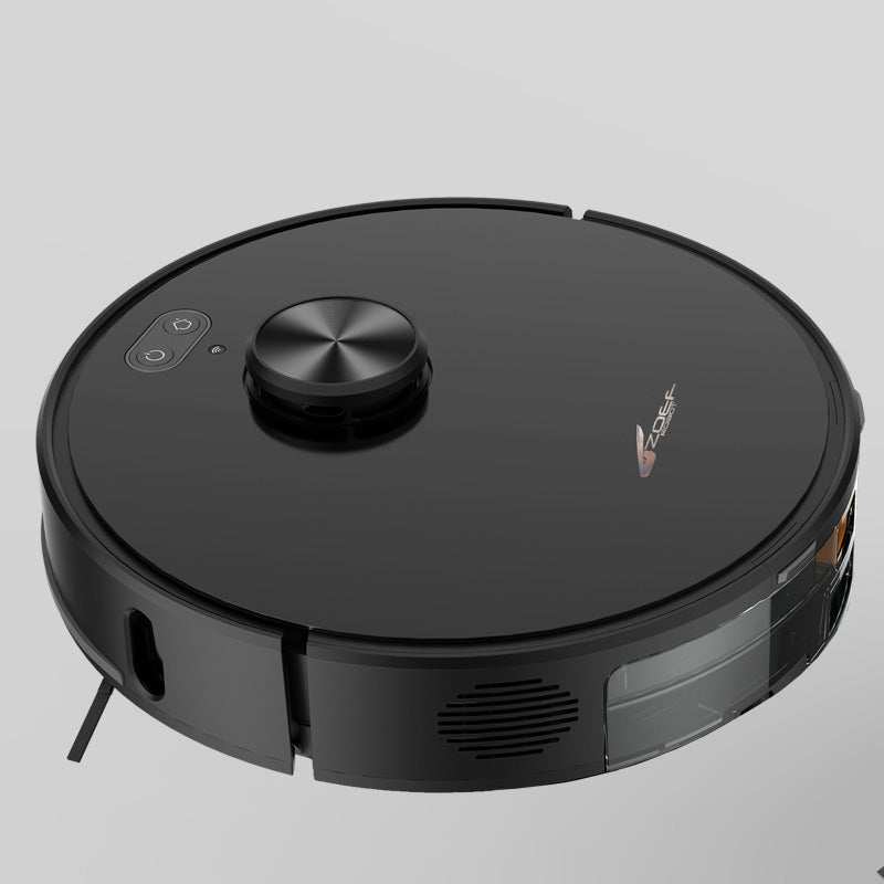 Robotstofzuiger Willem 2.0 met slimme sensoren, dweilsysteem en automatisch leegstation voor efficiënte schoonmaak.