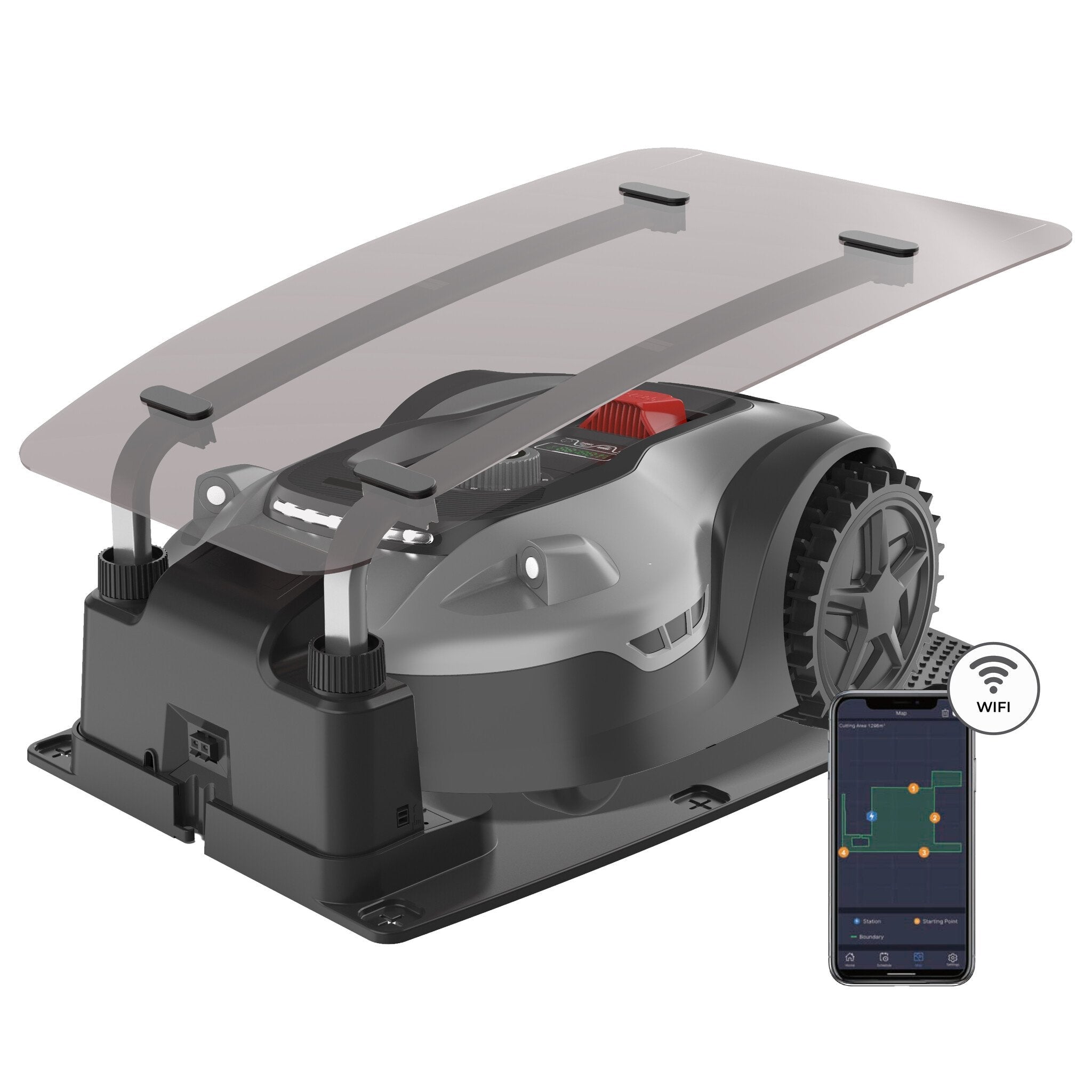 Hans tot 2000m2 met App