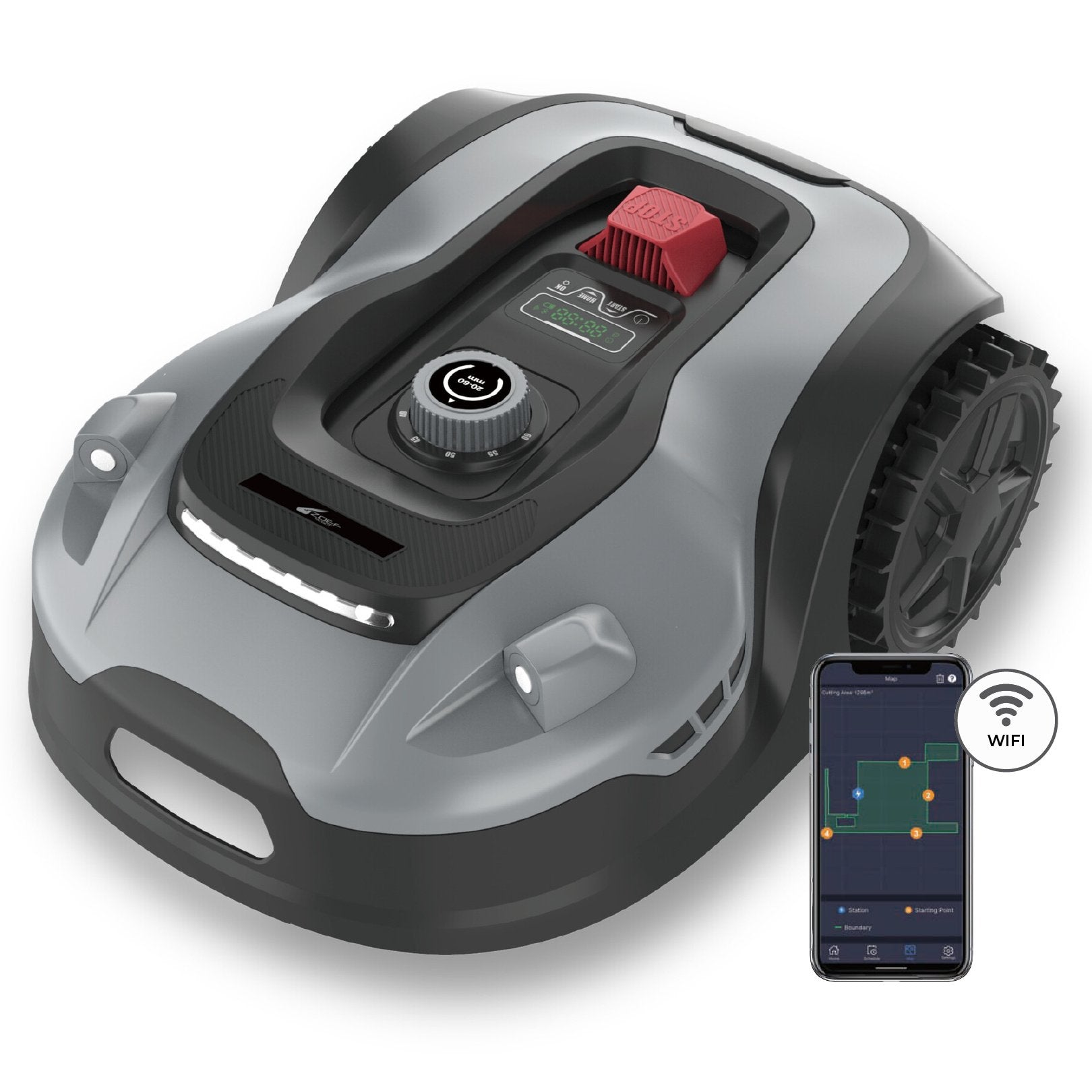 Hans up to 2000m2 with App