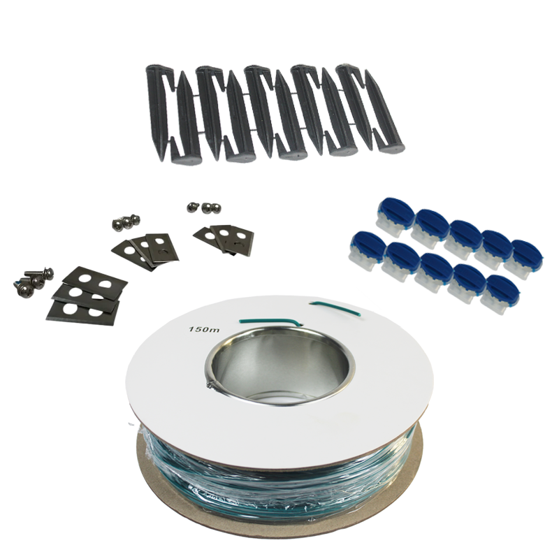 Extra set d'installation de tondeuse 150m Dirk en Betsie Dirk en Betsie