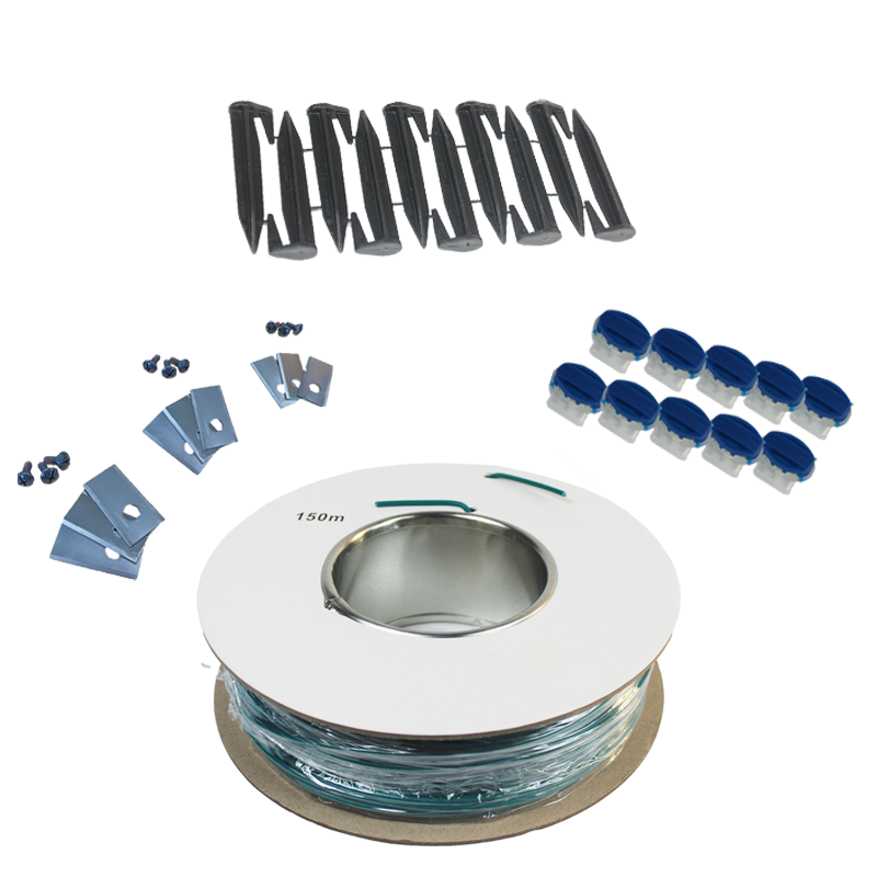 Extra maaier installatie set 150m Teun en Katrien