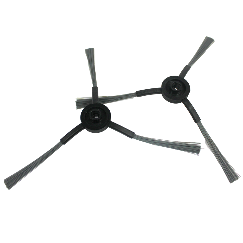 Side brush set for robot vacuum cleaners