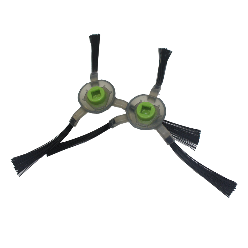 Side brush set for robot vacuum cleaners