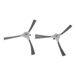 Side brush set for robot vacuum cleaners
