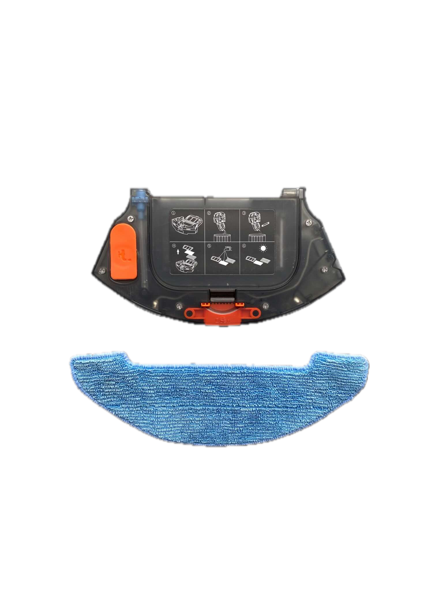 2-in-1 mopping system and dustbin for Jannie 4.0/4.1 and Arie