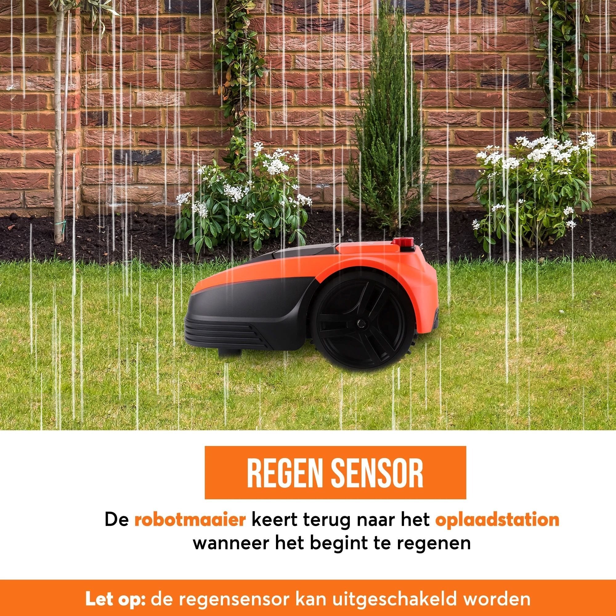 Zoef Robot robotic lawnmower Betsie <1400 m2 with cover
